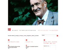 Tablet Screenshot of karelschwarzenberg.cz